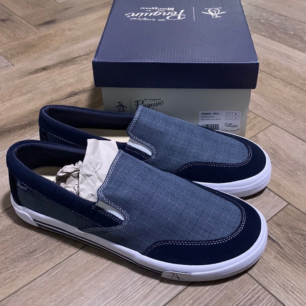 NIB Men’s Penguin by Musingwear Slip On Shoes